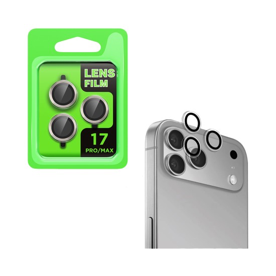 Back Camera Glass Protector for Apple iPhone 17 Pro/iPhone 17 Pro Max Gray